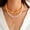 Color3, variant on Shell Necklaces for Women Layered Gold Boho Beaded Seashell Choker Adjustable Pearl Starfish Necklace Beach Jewelry Hawaiian Summer Accessories for Women