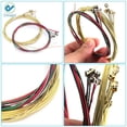 thumbnail image 4 of Deago 2 Sets of 6pcs Guitar Strings 1st-6th String Replacement Steel String for Acoustic Guitar (2 Gold Set), 4 of 9