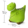 thumbnail image 5 of Bounce Buddies Dino Ride-on Inflatable Bouncer, T-Rex, Indoor & Outdoor Play, for Children Ages 3-4, 5 of 6