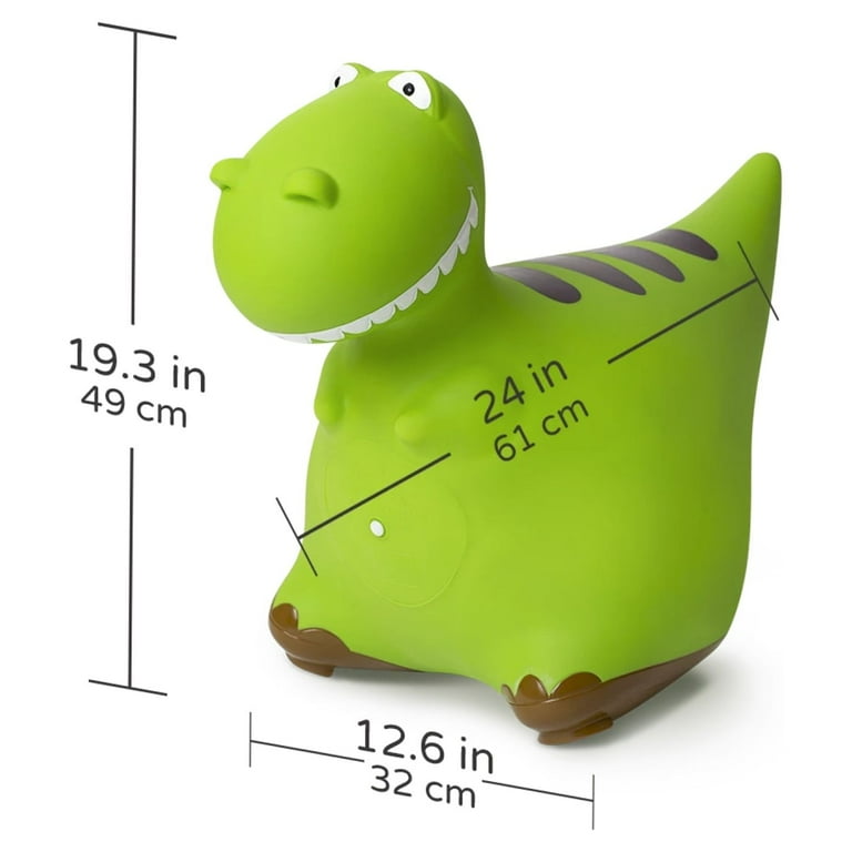 Bounce Buddies Dino Tommy the T Rex Ride on Inflatable Bouncer