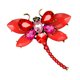 thumbnail image 5 of Prettyia cristal Rhinestone Animal broche cumpleaños boda regalo rojo jinwen Broche animal, 5 of 8