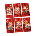 thumbnail image 4 of Rongfmy 6Pcs New Year Red Envelopes Hong Bao for Spring Festival Graduation Birthday D, 4 of 9