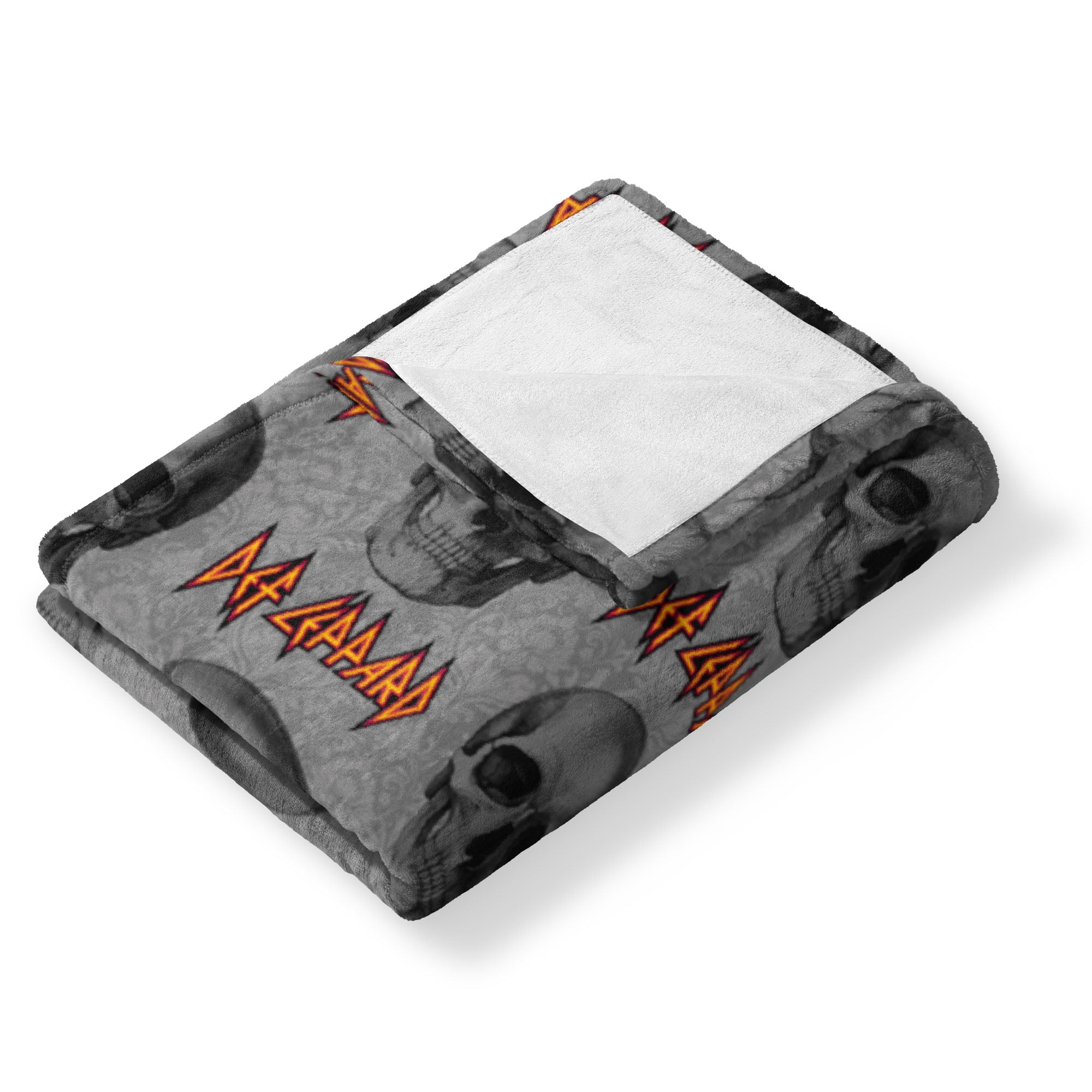 Def Leppard Skull Damask Silk Touch Throw Blanket 50 x 70 inches