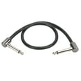 thumbnail image 2 of Cable de Efectos, Efecto de 40 cm Efecto de Conexión Cable de Conexión El Conector de Metal Del Ángulo Recto Para El de Altavoces Para El Amplificador de audio, 2 of 7