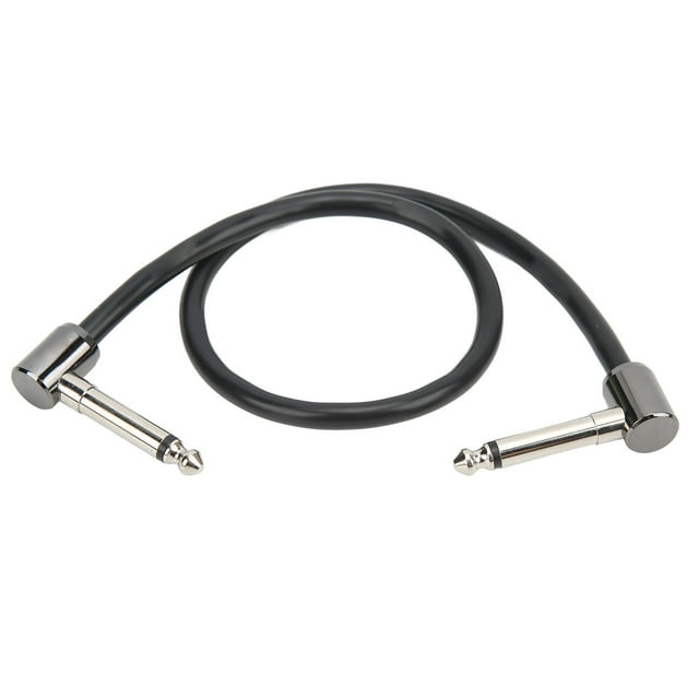 Cable de efectos Jadeshay con conector de Metal Negro 40 CM