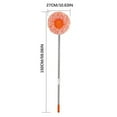 thumbnail image 2 of Xaoshaoyi 360°Rotatable Adjustable Cleaning Mop Car Wash Sunflower Mop Wall Wash Mop Ceiling Household Circular Mop Long Handle Microfiber Mop Bathroom Kitchen Shower Tile Pet Hair, 2 Mop Heads, 2 of 9