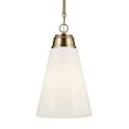 thumbnail image 6 of 52661CPZ Kichler Lighting Marsailli - 1 Light Pendant-19 Inch Tall and 11.5 Inch Wide-Champagne Bronze Finish-Cased Opal Glass Color, 6 of 6
