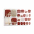 thumbnail image 2 of Fiudx Pegatinas para Uñas de Los Pies Pegatinas para Uñas de Los Pies Pegatinas para Uñas de Diamantes de Imitación Bronceados, 2 of 2