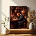 thumbnail image 6 of Gerrit Dou Astronomer Canvas Print, Renaissance Science Art, Modern Home Wall Decor, 6 of 8