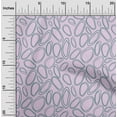 thumbnail image 2 of oneOone Silk Tabby Pastel Pink Fabric Abstract Circle Craft Projects Decor Fabric Printed By The Yard 42 Inch Wide, 2 of 4