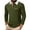 Army Green, variant on BLCHUNen Mens Long Sleeve Tee Shirts with Pocket Button Turndown Collar Pullover Lightweight Office Business Casual Tops