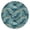 Blue Gold Marble, variant on Blue Gold Marble Pattern Round Fitted Tablecloth with Elastic Edge,Dining Table Cover Waterproof,Outdoor Round Tablecloth for Camping,Dining,Indoor and Outdoor