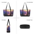 thumbnail image 6 of FORMRS Canvas Laptop Tote Bag for Women with 15.6" Computer Compartments Shoulder Handbag, Beautiful Mountain, 6 of 7