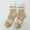 Coffee, variant on Outfmvch Compression Socks Women Men's Compression Socks Hiking Socks Women Quarter Crew Socks Women No Show Athletic Socks Women Womens Ruffle Socks Beige One Size