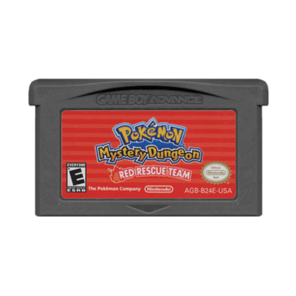 Pocket Mystery Dungeon: Red Rescue Team North America Version, Game Boy Advance Cartridges
