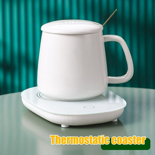 Chauffe-café électrique, chauffe-café intelligents pour bureau de bureau,  chauffe-tasse avec 2 réglages de température, plaque chauffante plus  chaude, chauffe-boisson électrique