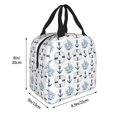 thumbnail image 4 of Kdxio Sea Vacations Print Insulated Lunch Bag,Reusable Tote Lunch Box for Women Men,Leakproof Cooler Lunch Bags for Work Office Travel Picnic, 4 of 6