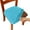Sky Blue, variant on Solid Color Brushed High Elastic Chair Cover Soft And Comfortable Chair Seat Cover -proof And- Chair Slipcover Suitable For Dining Chair