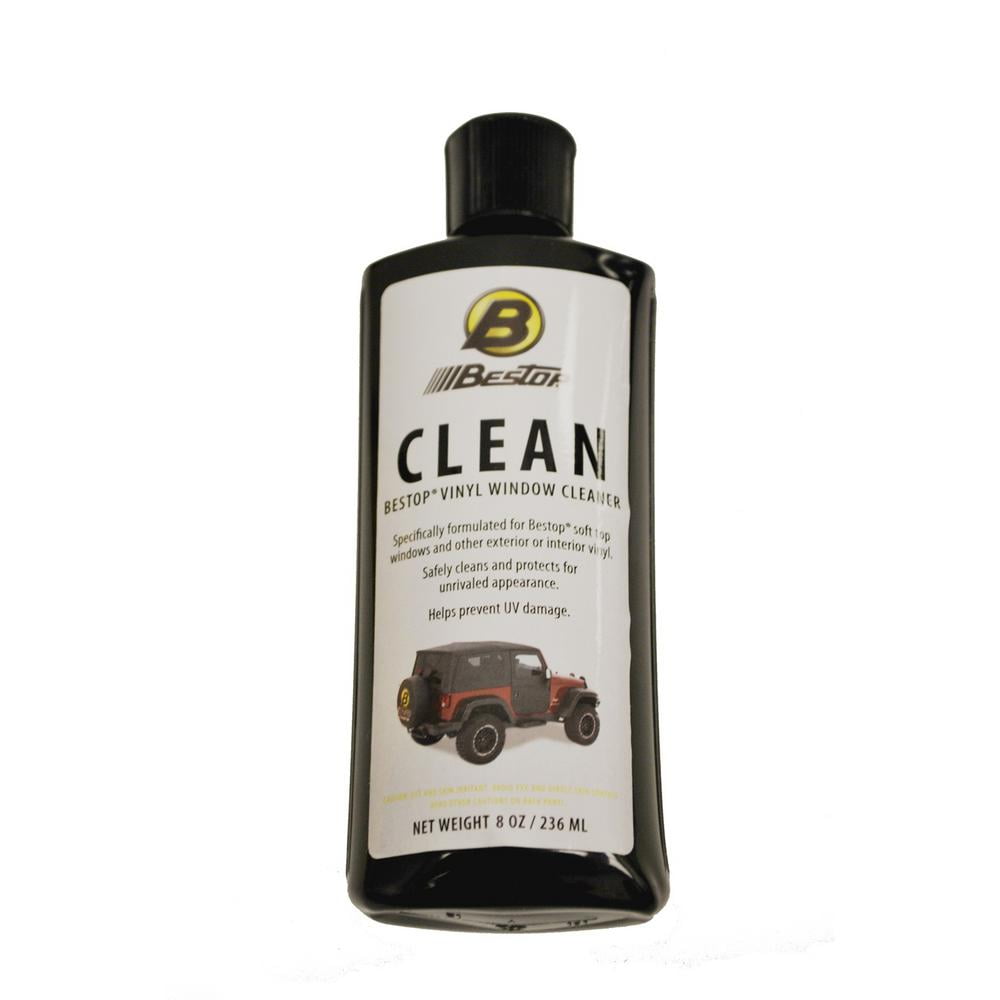 Bestop 1120300 Vinyl Window Cleaner, 8 oz. bottle
