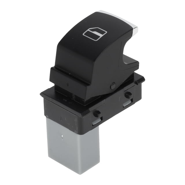 Interruptor de ventana eléctrica Unique Bargains No.5ND959855 Interruptor de control de ventana del lado del pasajero para Volkswagen Tiguan Jetta Passat Negro
