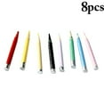 thumbnail image 2 of Miniature Pencil Set Colored 8PCS Doll Pencil Dollhouse School Tool for Doll, 2 of 9