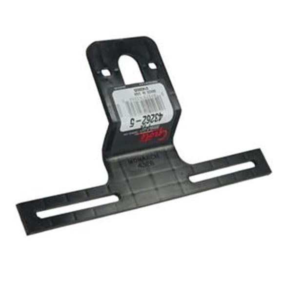 GROTE PERLUX 432625 License Plate Bracket Black Plastic
