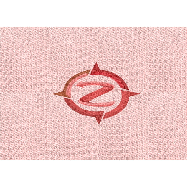 Ahgly Company Tapis d'Intérieur Lavables en Machine Rectangle Transitionnel Rouge Pastel Rose, 2' x 4'