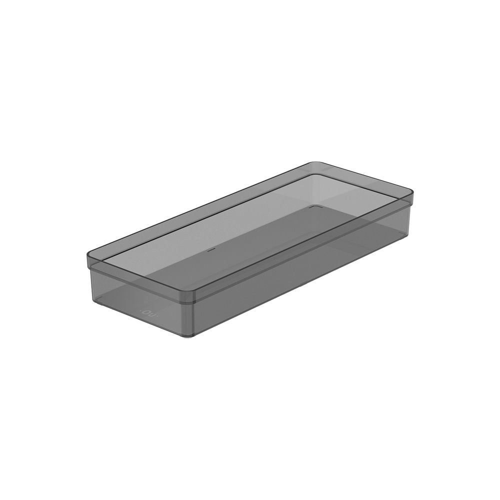 Organizador De Cajón Clear 37,5 X 15 X 5,6 Gris