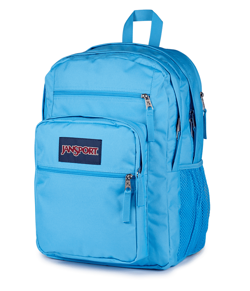 jansport cool student backpack bleached denim blue Big It offers a stylish and functional design JanSport Unisex Big Student Backpack