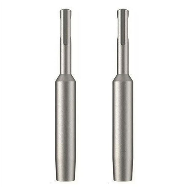 2 Unidad de Destornillador de Varilla SDS Plus,Estaca de 12Mm,Taladro Percutor,Varilla Conexión A ,Herramienta Eléctrica para Conductor Varilla de Metal