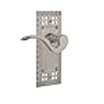 thumbnail image 3 of Nostalgic Warehouse Craftsman Plate Privacy Manor Lever in Satin Nickel, 3 of 3