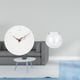 thumbnail image 2 of Reloj de pared,Reloj de pared decorativo para baño o dormitorio,Acuario de escritorio,Pecera pequeña transparente,jarrón para peces,mesa,Pecera transparente para peces,recipiente para, 2 of 8
