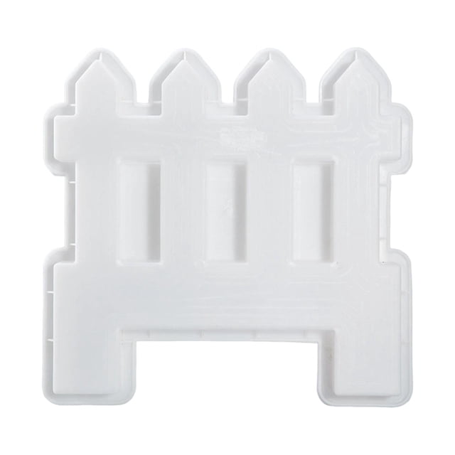 Modelo de barandilla de protección, fabricada en resina, apta para uso en paisajismo; modelo de baldosa de hormigón, para terrazas y pasarelas.