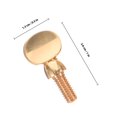 thumbnail image 2 of HINTRMENT 2Pcs Copper Saxophone Neck Screws Golden for Small Neck Screws, 2 of 7