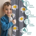 thumbnail image 3 of Blackout Kids Curtains,Sunflower Childrens Insulated Curtains Set Of 2,Bedroom Essentials,Toddler Room Decor 52x84in(132x213cm), 3 of 4