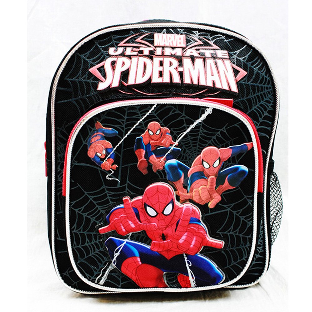 Marvel Mini Backpack Marvel Spiderman Activity Black School Bag