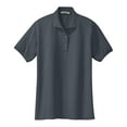 thumbnail image 5 of Mafoose Women's Comfortable Silk Touch Polo Golf Shirt Short Sleeve Steel Grey 3XL, 5 of 7