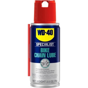 WD-40 Specialist Bike Chain Lubricant, 2.5 oz Aerosol