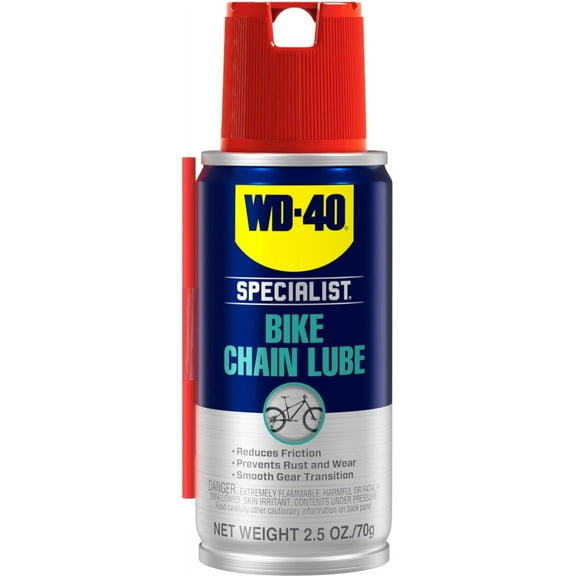 WD-40 Specialist Bicycle Chain Lubricant Aerosol Can, 2.5 oz