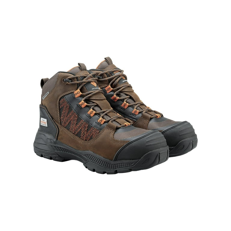 Steel toe hiking boots walmart 2025