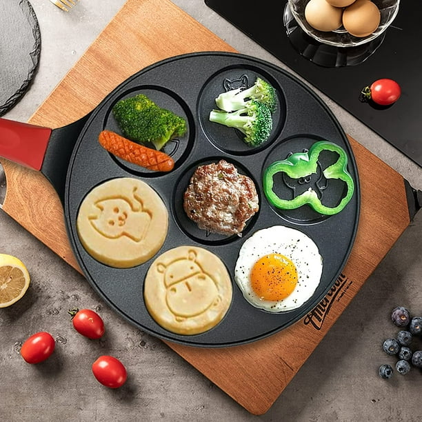 15 Mini Waffle Maker with Detachable Sets - Pancake Maker for Kids - Set  Includes 5 Cars, 5 Animals, and 5 Dinosaurs - Non-stick Easy to Clean