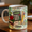 Black, variant on Mug 2D Printed 3D Effect Calculator Mosaic Coffee Cup for Teachers and Math Classroom
