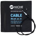 thumbnail image 3 of Niche Throttle Cable for Kawasaki Suzuki KFX700 Prairie Brute force 650 Twin Peaks 700 54012-0124 K5401-20124 519-CCB2039L, 3 of 9