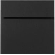 6 x 6 Square Envelopes - Black Linen (250 Qty.)
