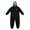Black, variant on 2026 Halloween Costu-me Unisex Adult Horror Fleece Hooded Onesie Oversized Zipper Loungewear Jumpsuit