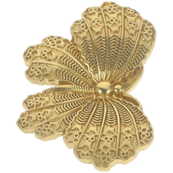 TAILTOSS Durable Brass Dresser Knob with for Home Use Golden Color Fits Various Furniture Styles