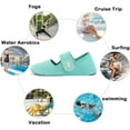 thumbnail image 5 of Water Shoes for Women Men Barefoot Beach Swim Aqua Socks Summer Wide Slides Sandals Quick Dry Pool River Sea Sock Shoes, 5 of 6