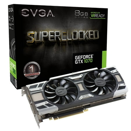 EVGA GeForce GTX 1070 SC GAMING ACX 3.0 Graphic Card (The Best Gtx 1070 Card)
