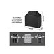 thumbnail image 3 of Funda Protectora Para Parrilla Tamaño L Para Exteriores negro, 3 of 4