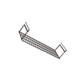 thumbnail image 3 of tamizeot Kitchen Cabinet Layering Storage Partition Rack Shoes Clothes Books To Space Under Shelf Rack Black 60x20x10cm, 3 of 6
